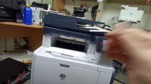 HP LJ pro MFP m521, двухсторонняя печать дуплекса не работала.