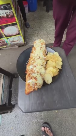 сэндвич с сыром. индийская уличная еда