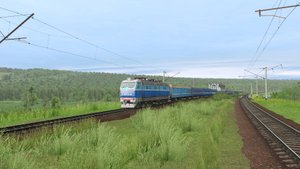 Trainz 22 маршрут Одесса-Колосовка обкатка 2025 - 2 часть