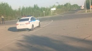 ГАИ с утра пораньше работают