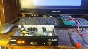 Ремонт цифрового тюнера Cadena HT-1658 DVB-T2