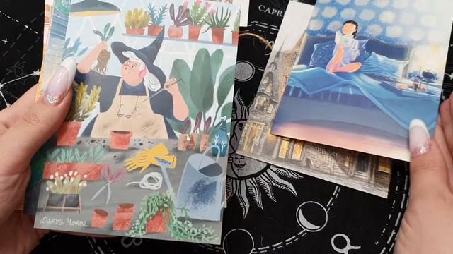 Обзор открыток Moon Post Station #посткроссинг смотреть онлайн