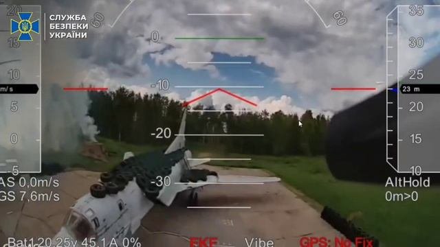 Полное видео ударов украинских FPV-дронов по российским авиабазам стратегической авиации.  Помим...