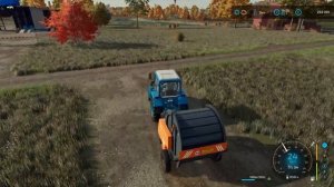 FS 22 Zielonka # 80. Косим траву. Делаю тюки.