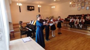 Ансамбль скрипачей ДМШ им. П.Чеснокова