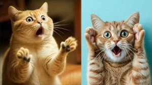 Приколы с котами 😸Угарные коты и собаки заставят вас смеяться до слёз 👍😂
