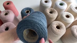 Бобинная пряжа премиум класса #вязание