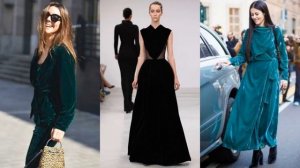 ШИКАРНЫЕ ОБРАЗЫ ИЗ ВЕЛЮРА И БАРХАТА❤️ НА ТОРЖЕСТВО И