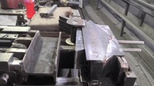 Гидравлический пресс для гибки профильной трубы