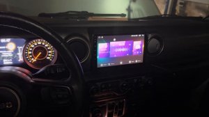 Jeep wrangler jl 2019г установка андроид магнитолы и камеры вме