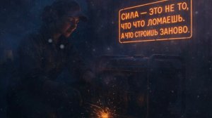 Сила это не то что ламаеш а то что строиш заново