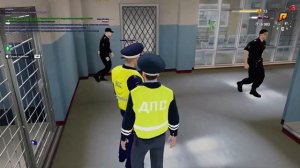 Как я устроился в ДПС 😎 RADMIR RP ГТА РОССИЯ #крмп #гтаросс