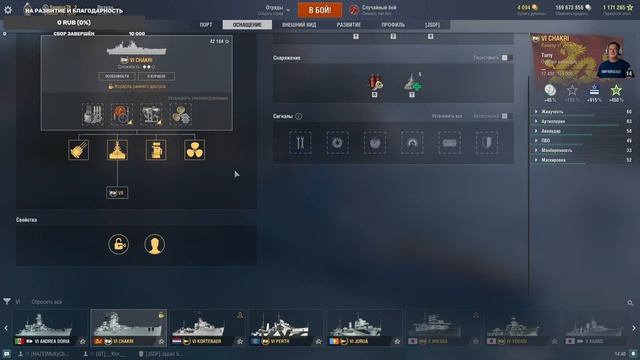 Обзор линкора Chakri