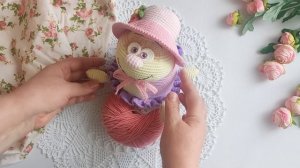 Романтичная черепашка крючком. #игрушкикрючком #амигуруми #черепашка