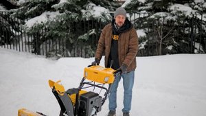 Обзор бензиновой снегоуборочной машины Denzel SBL 711DT PRO