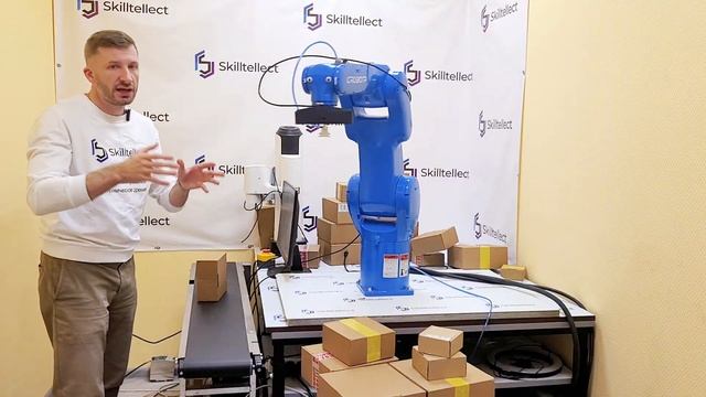 Скиллтеллект - депаллетирование с помощью робота и не? смотреть онлайн