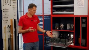 Корзина-посудосушитель выдвижная EVA Dark Side