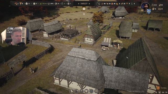 Manor Lords - 6 Серия Игра 3 миллионов людей вышла "Средняя д? смотреть онлайн