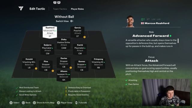 ВСЕ О ТАКТИКЕ И РОЛЯХ В FC25 | МЕТОВЫЕ СХЕМЫ 442, 523 и 41212(2) смотреть онлайн