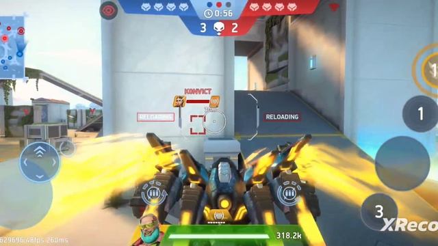 Mech Arena геймплей • Обзор CrazyTwin