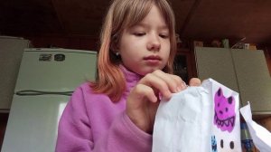 Открываю самодельного лабубу❤️
