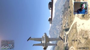 СБИТЬ КРЫЛОМ САМОЛЕТА! (GTA 5 Смешные Моменты)