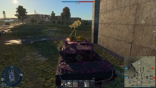 Leopard 2 (PzBtl 123) - ПО ПРЕЖНЕМУ ЛУЧШИЙ В War Thunder смотреть онлайн