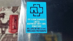ОБОЗРИМ! RAMMSTEIN - SEHNSUCHT (ANNIVERSARY EDITION – EXCLUSIVE WHITE 2LP) Обзор винилового издания