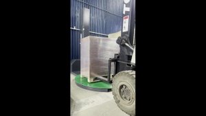 Полуавтоматический паллетоупаковщик SLAV