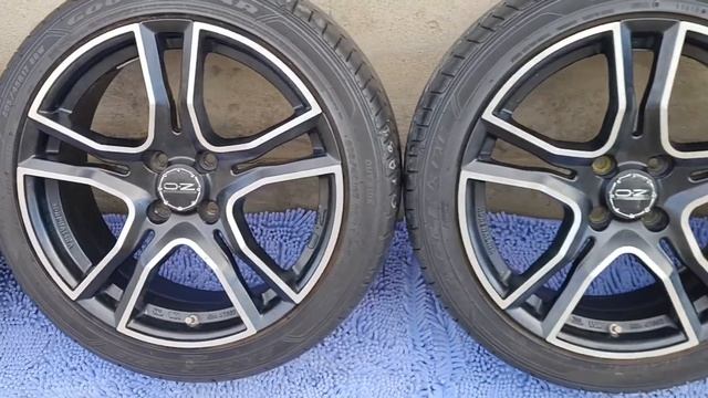 Диски OZ Racing ADRENALINA MATT BLACK DIAMOND CUT смотреть онлайн