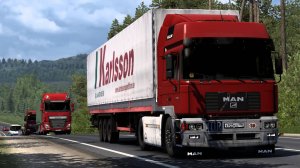 322 / ETS 2 1.53 / Русская сборка / MAN F2000 / На Алтай!