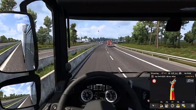 Euro Truck Simulator 2 Доставляємо гальмівні колодки по Польщі ( смотреть онлайн