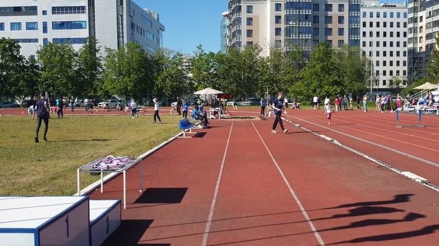 Финальный забег на 800 м - девушки младшего возраста (7.06.