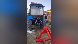 синий трактор мтз покраска)