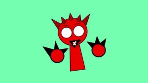 Радди-монстр догоняет футаж