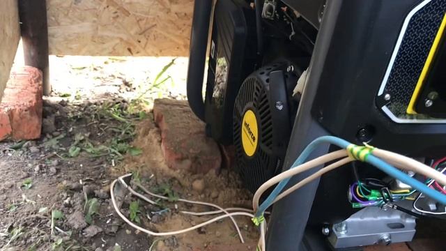 Подключение бензогегератора к дому. смотреть онлайн