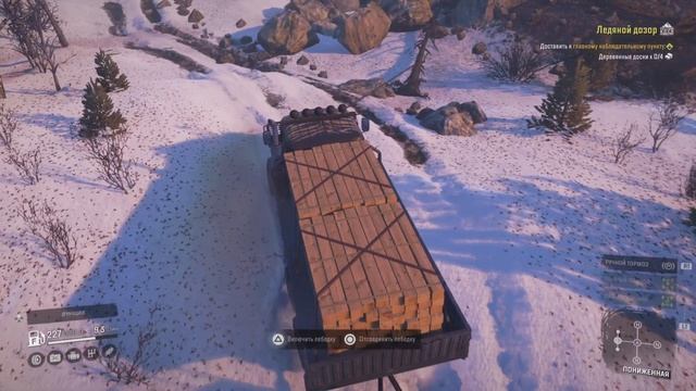 Snow Runner. Прохождение игры на PS5. Регион Мэн. Контракт: Ле? смотреть онлайн