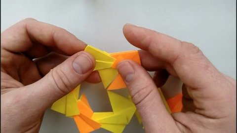 Как сделать фоторамку из бумаги в технике оригами