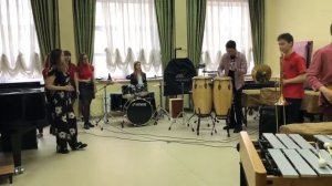 Funky music. Репетиция. Музыкальный колледж, Калининград