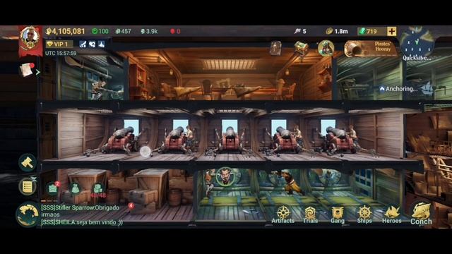 Как сменить корабль в Sea of Conquest смотреть онлайн