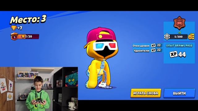 Новый эпический боец Шейд ! Киноман Шейд! #brawlstars смотреть онлайн