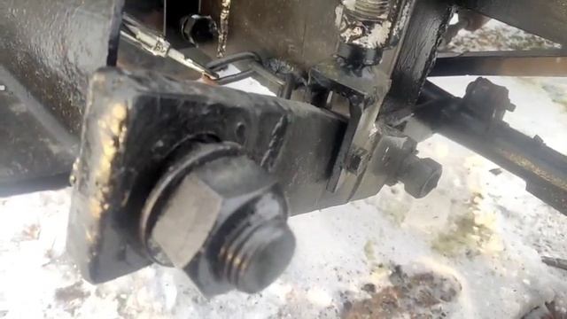 Обзор навески с быстросъемом на минитрактор. смотреть онлайн