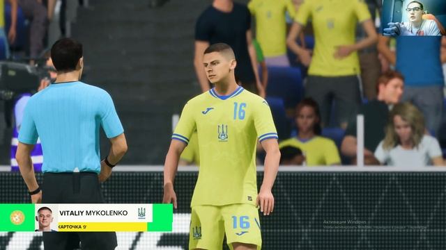Бельгія - Україна My reactions and comments gameplay EA Sports FC 25 смотреть онлайн