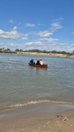 На рыбалке.