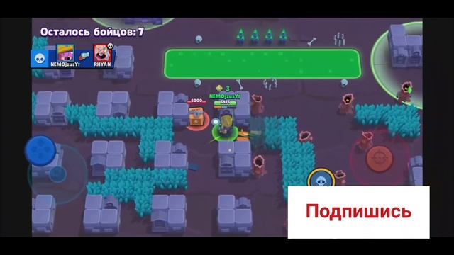 ТОП ИГРЫ ЗА ЭМЗ И ДЖЕКИ В БРАВЛ СТАРС! смотреть онлайн