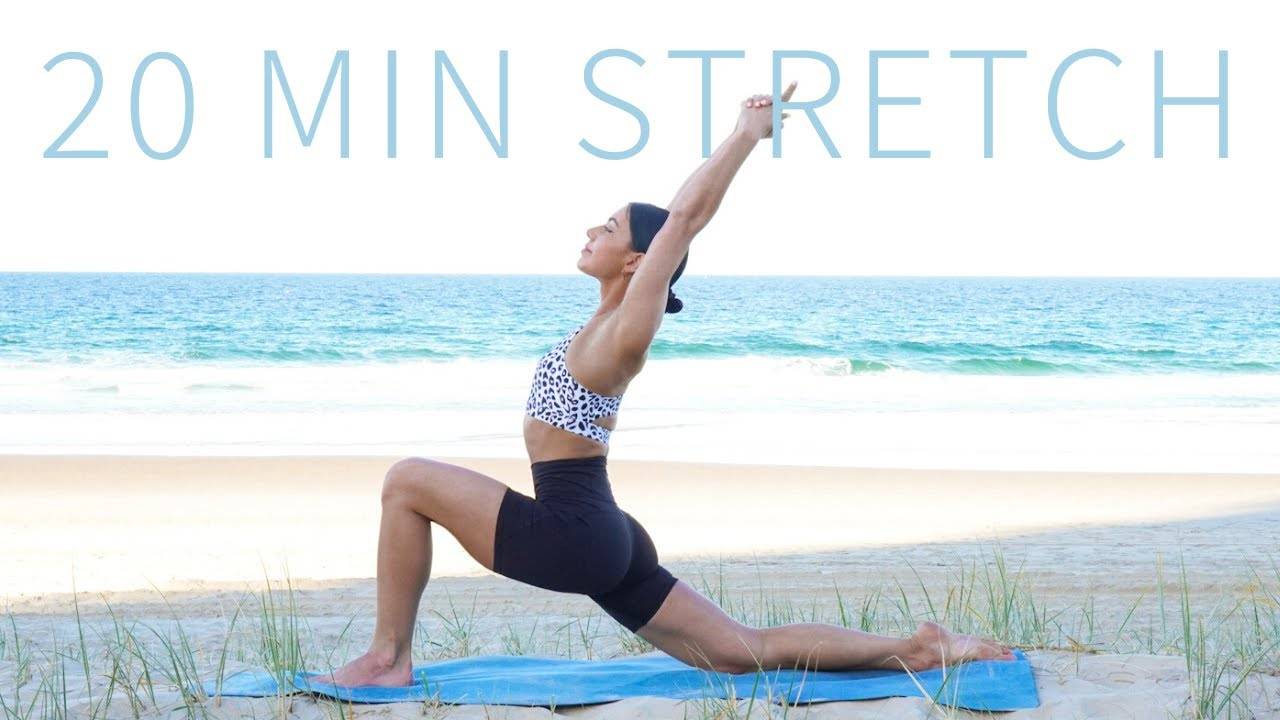 Move with Nicole - 20 MIN STRETCH ROUTINE || Morning Yoga Flow