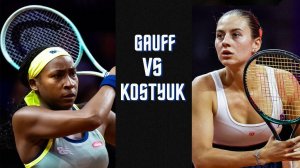 11.02.2025. Кори Гауфф - Марта Костюк. WTA Doha. Cori Gauff - Marta Kostyuk