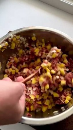 Мясной пирог для всей cемьи