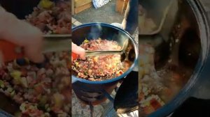 Солянка сборная в казане