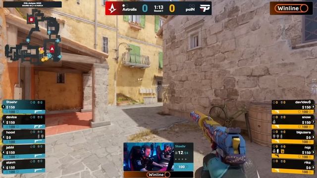 Astralis vs paiN - ЛУЧШИЕ МОМЕНТЫ - PGL Astana 2025 | КС2 смотреть онлайн